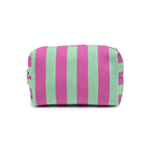 Essential Stripe Cosmetic & Travel Organizer Pouch