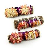 Purple Haze Lavender Wand w/ Wildflower + Rose Petals