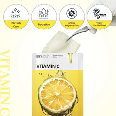 Mediheal Vita Essential Mask – Vitamin C Brightening & Revitalizing Sheet Mask