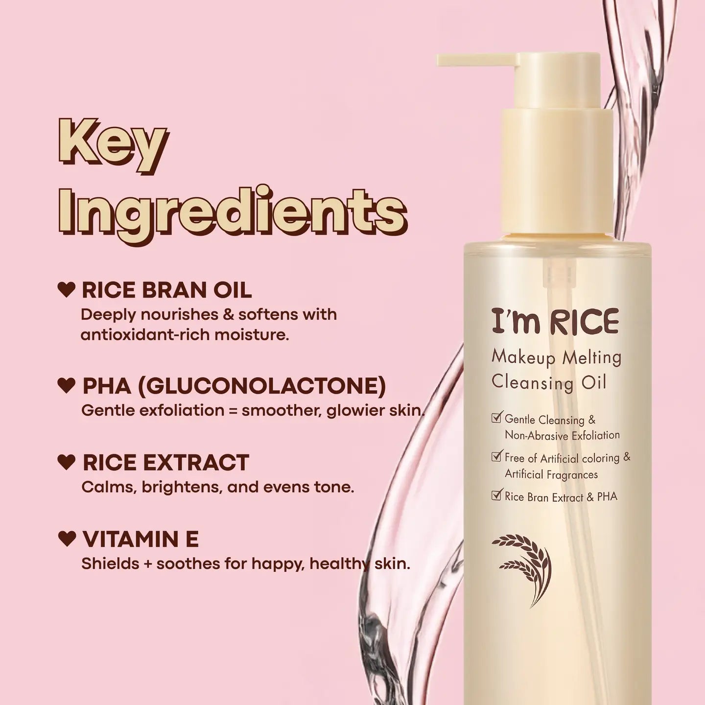 Tony Moly-I’m Rice Makeup Removing Cleansing Oil