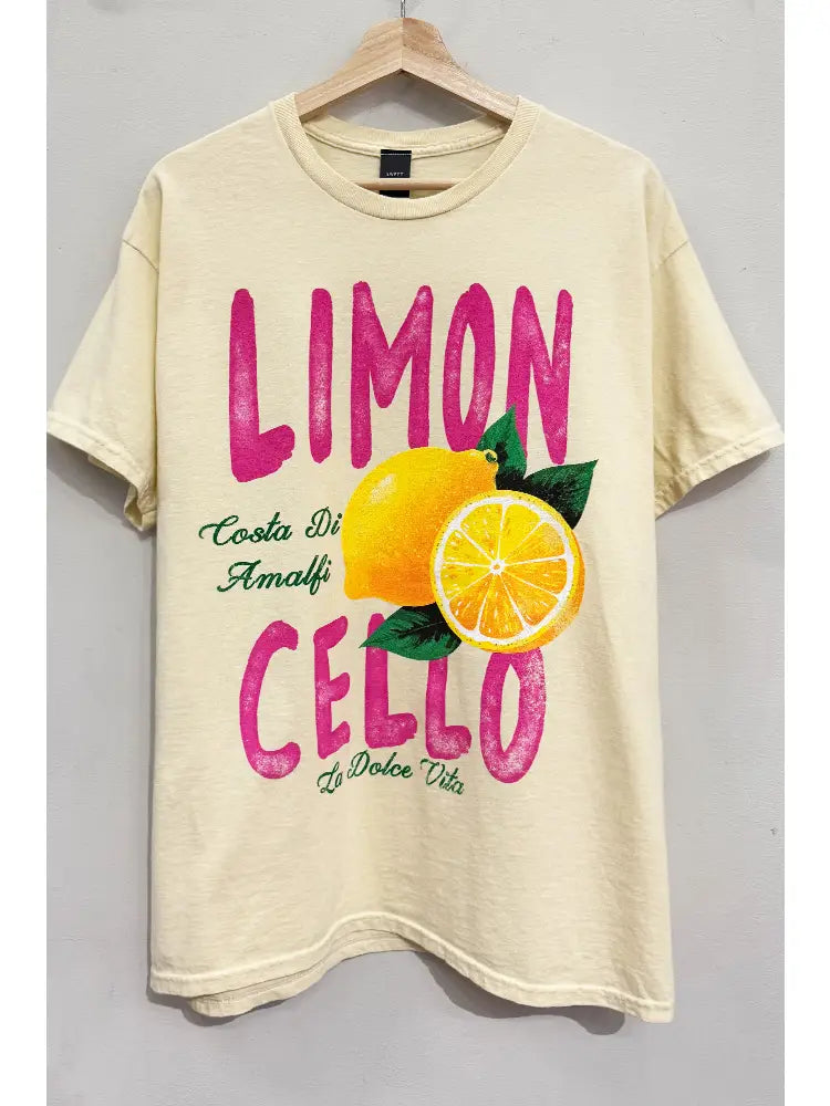 Amalfi Limoncello Graphic Tee – Coming Soon