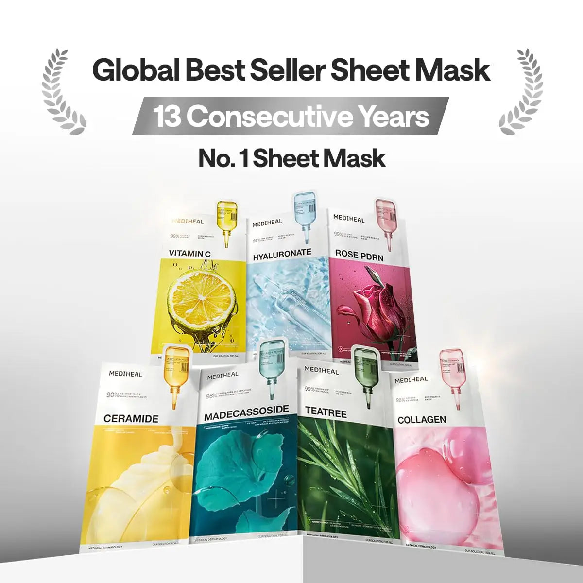 Mediheal Tea Tree Essential Mask – Calming Sheet Mask with Tea Tree, Centella, and Chamomile