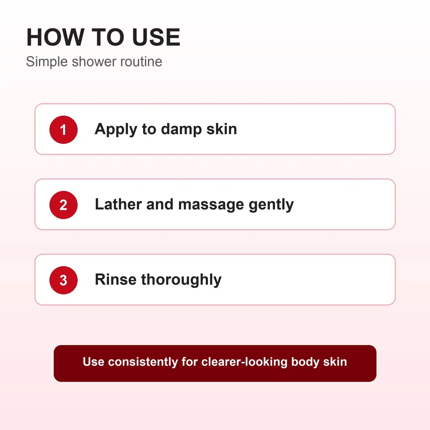 Medicube Red Acne Body Wash