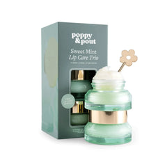 Poppy & Pout Lip Care Trio, Sweet Mint