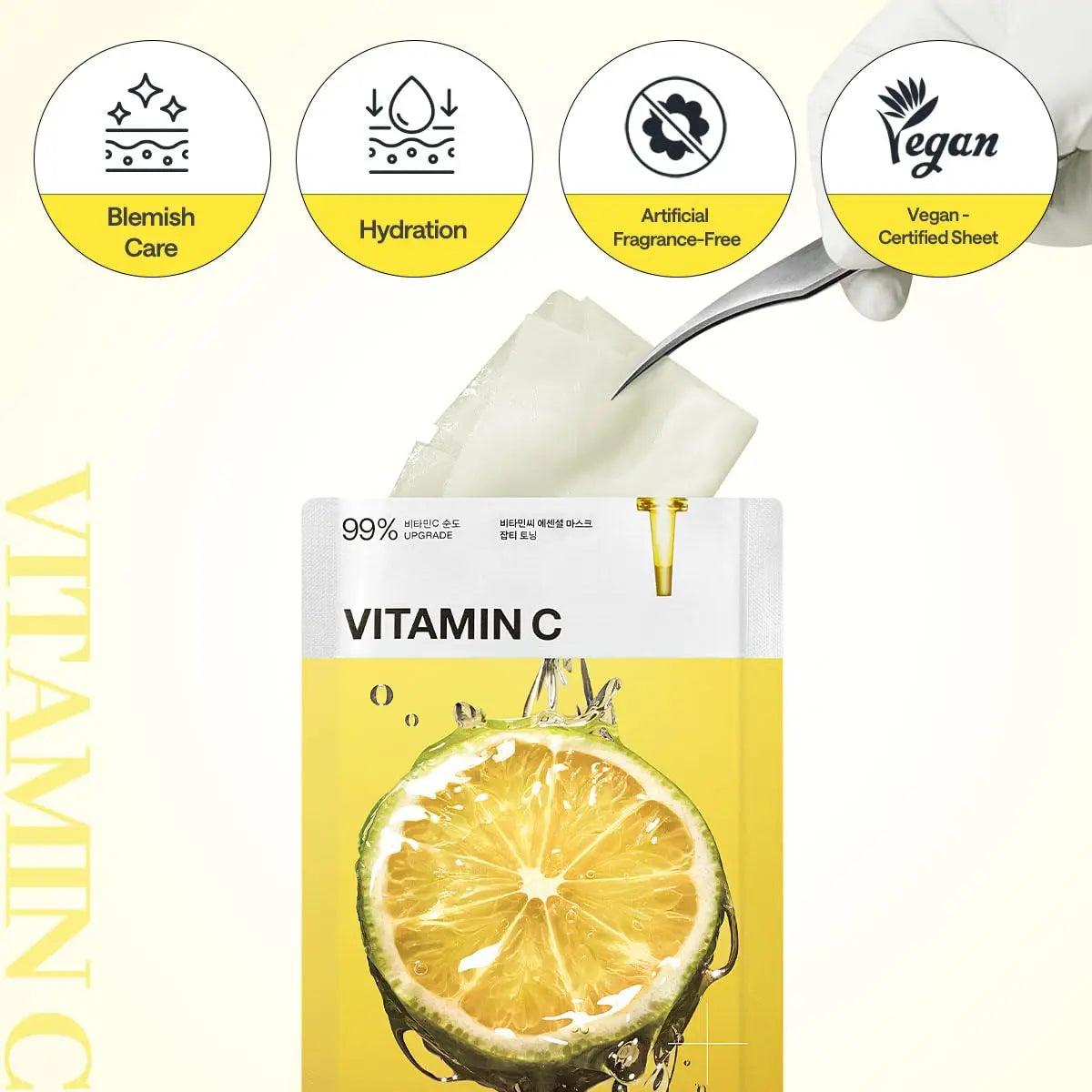 Mediheal Vita Essential Mask – Vitamin C Brightening & Revitalizing Sheet Mask