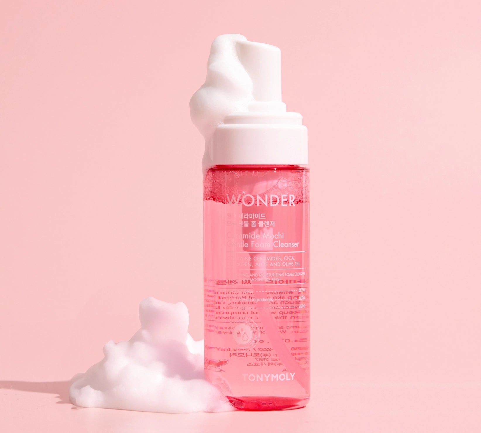 TonyMoly Wonder Ceramide Mochi Micellar Foam Cleanser 150ml