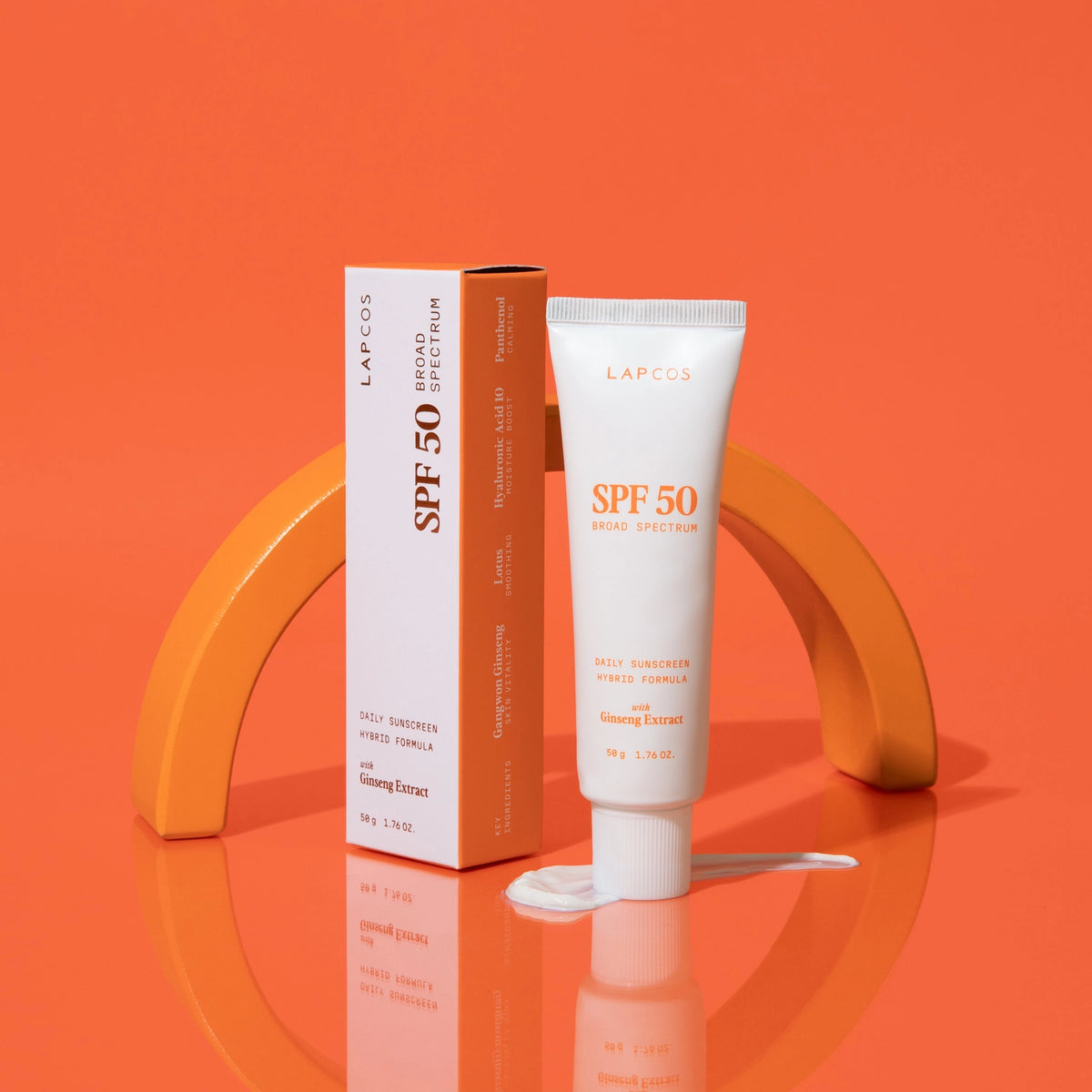 LAPCOS Hybrid Daily Sunscreen Spf 50 + with Ginseng Extract