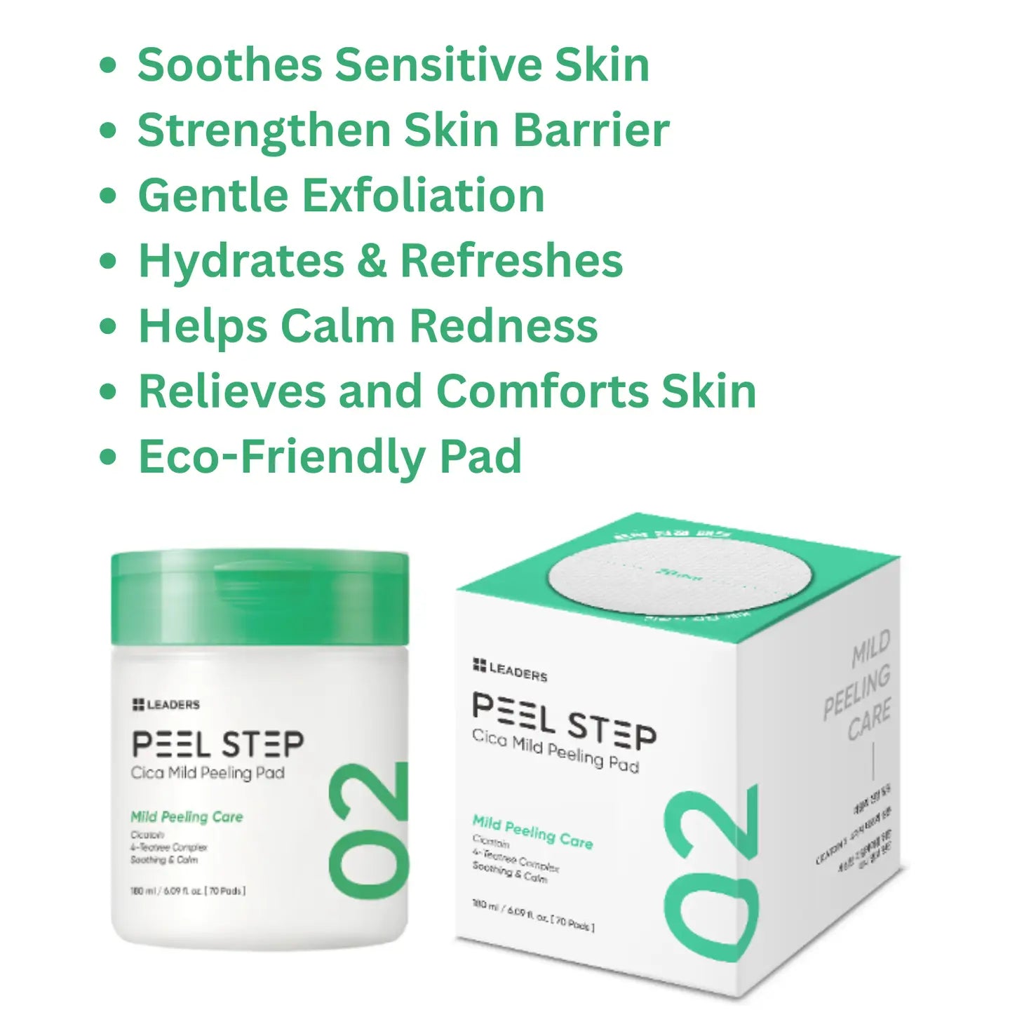 Peel Step Cica Mild Peeling Pad (Step 2)
